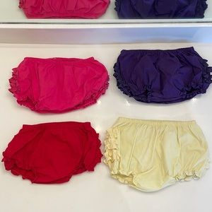 Ruffle Butts Diaper Covers (set of 4)